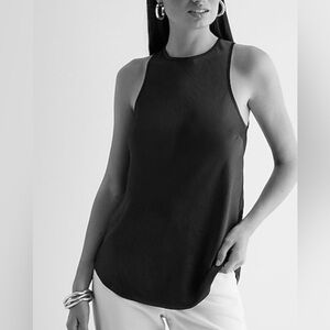 Express•Satin Crew Neck Tank•Size XS•NWT